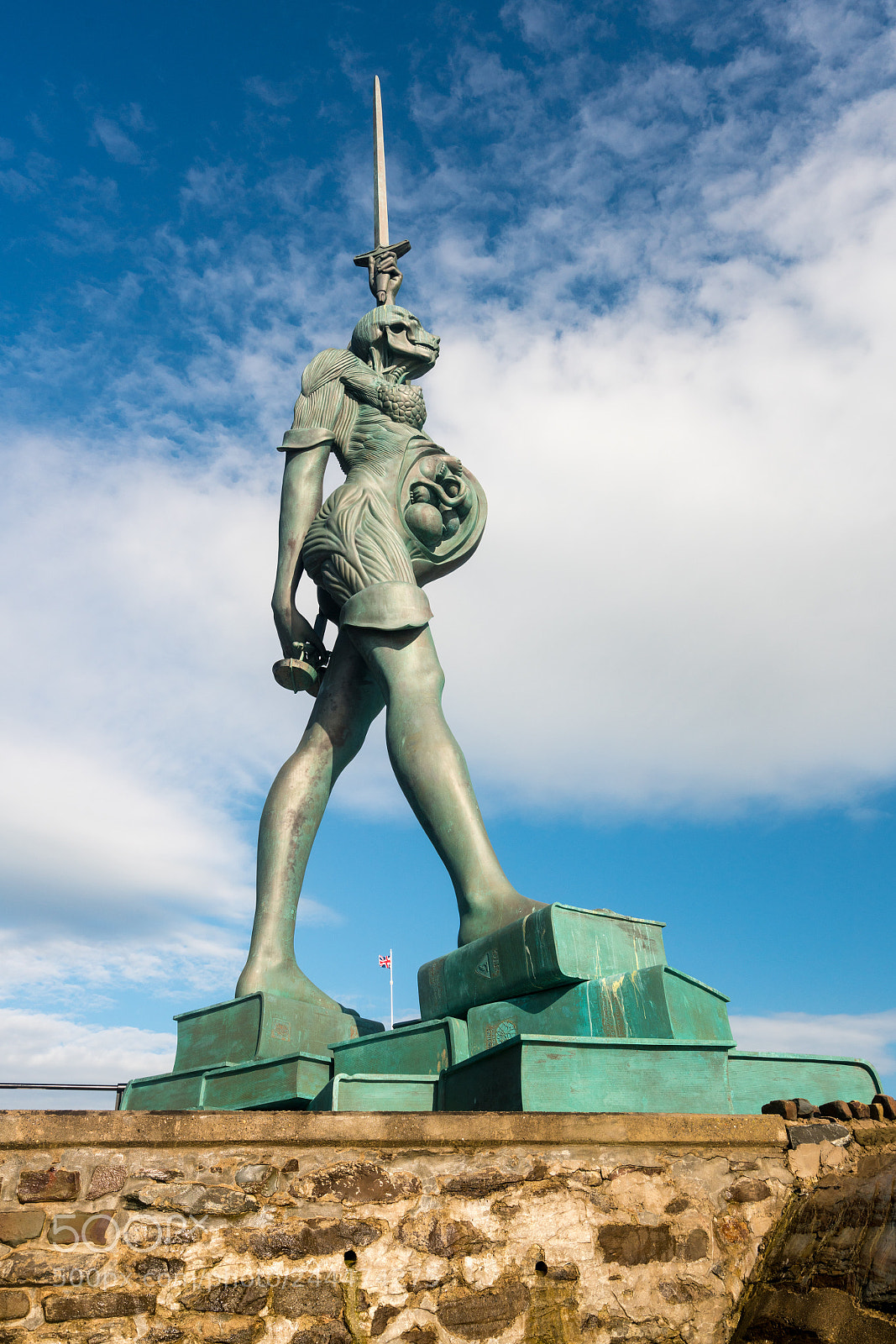 Sony a7R II sample photo. Damien hirst statue verity photography