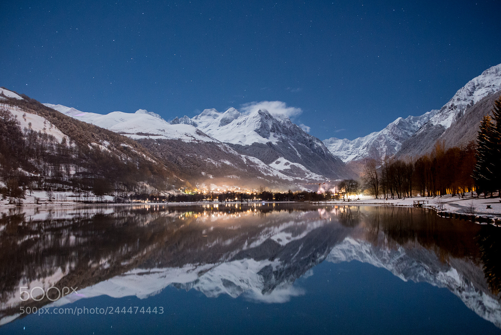 Nikon D610 sample photo. Reflection lake photography