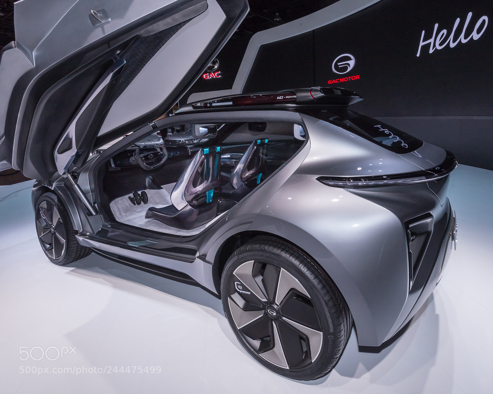 Nikon D600 sample photo. Gac enverge concept car photography