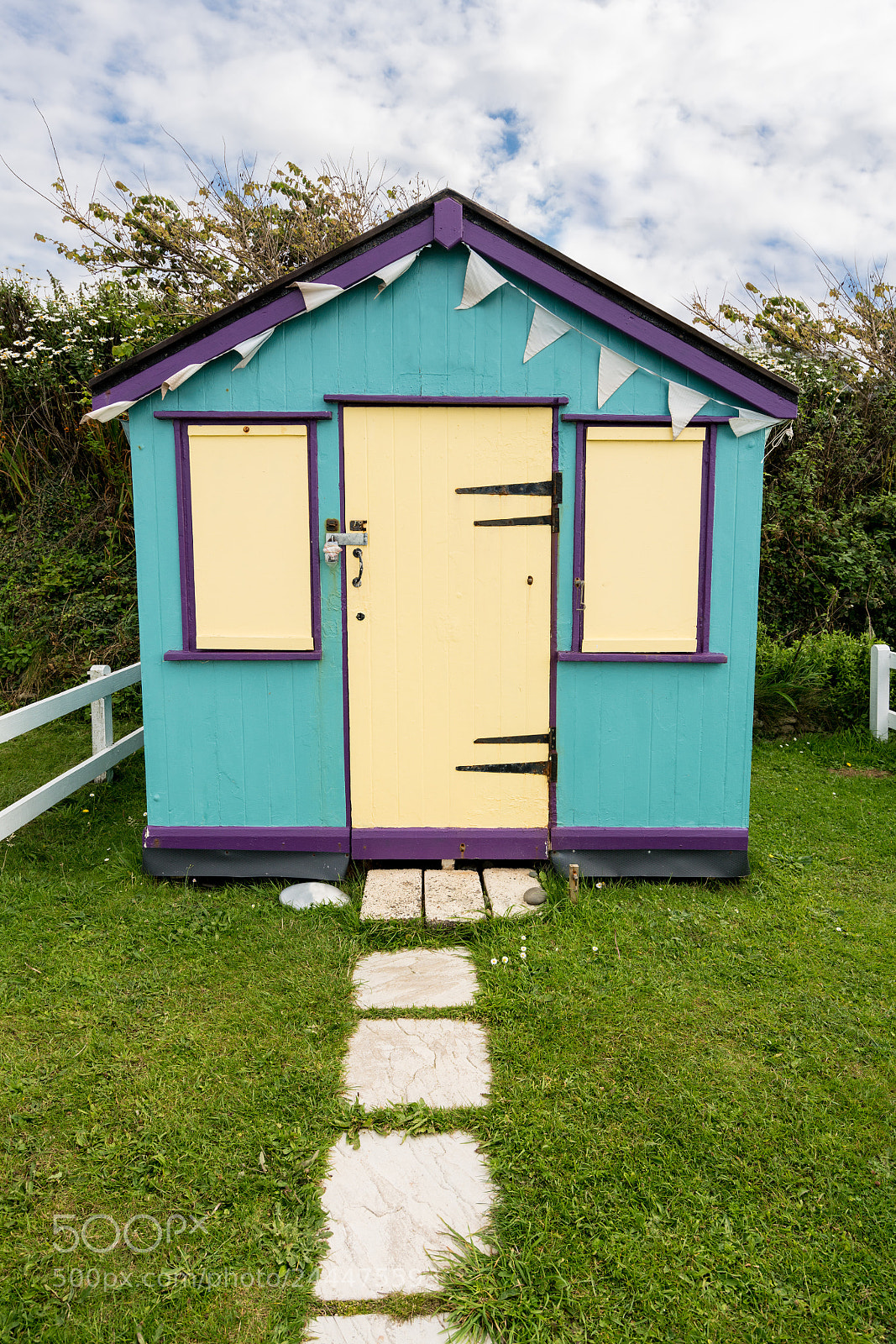 Sony a7R II sample photo. Colorful beach side huts photography
