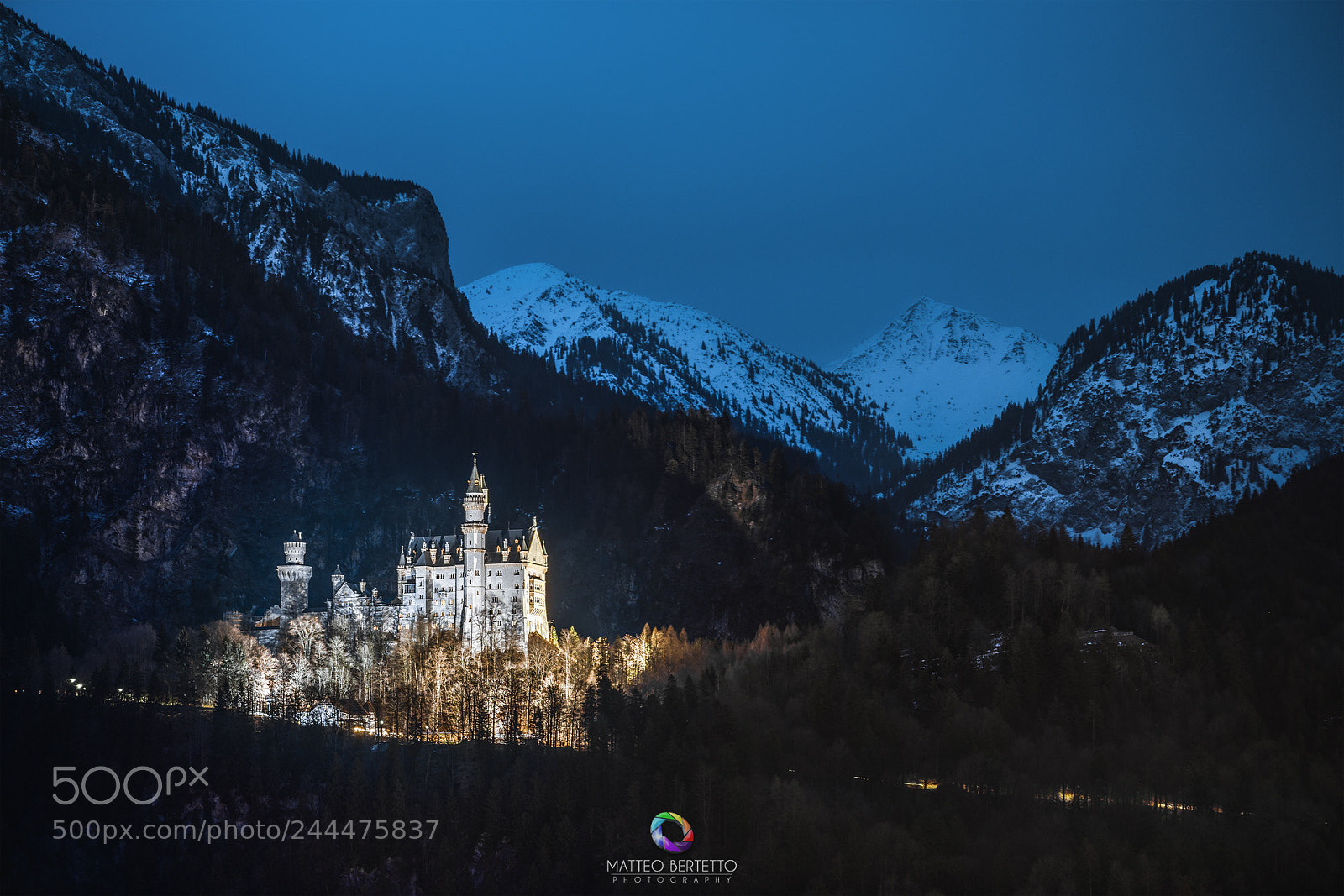 Sony a7R II sample photo. Castello di neuschwanstein photography