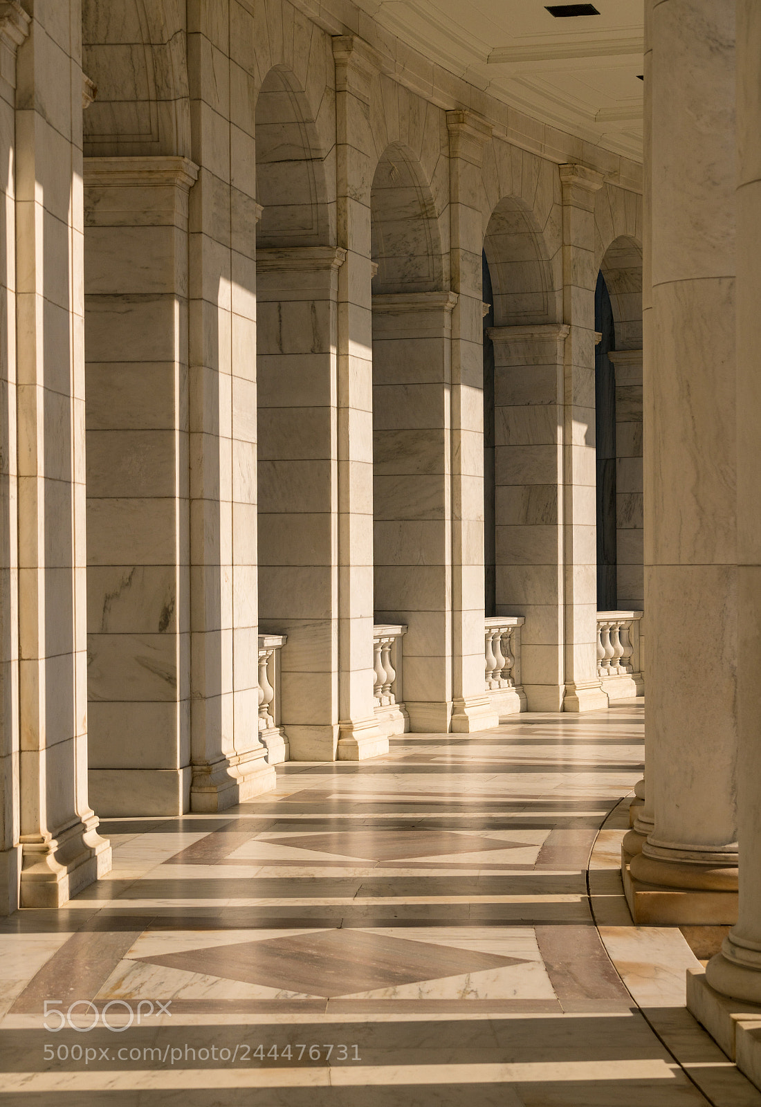 Sony a7R II sample photo. Memorial amphitheater at arlington photography