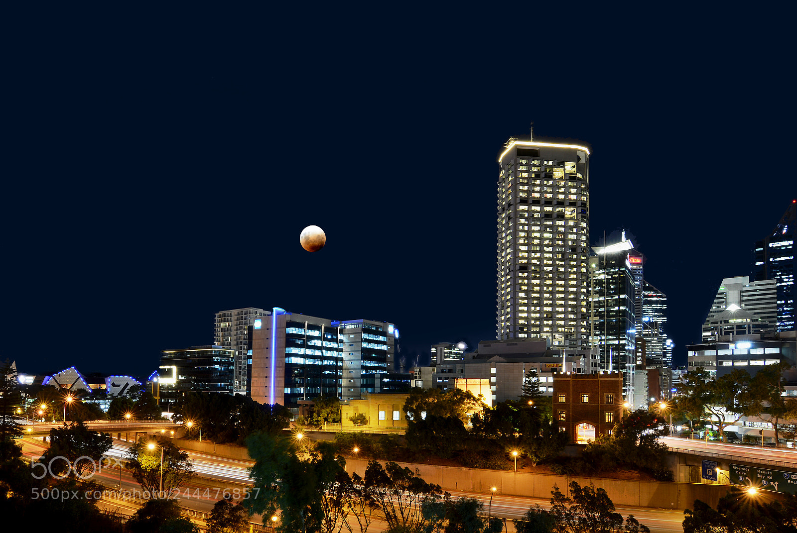 Nikon D7100 sample photo. Super blue blood moon photography