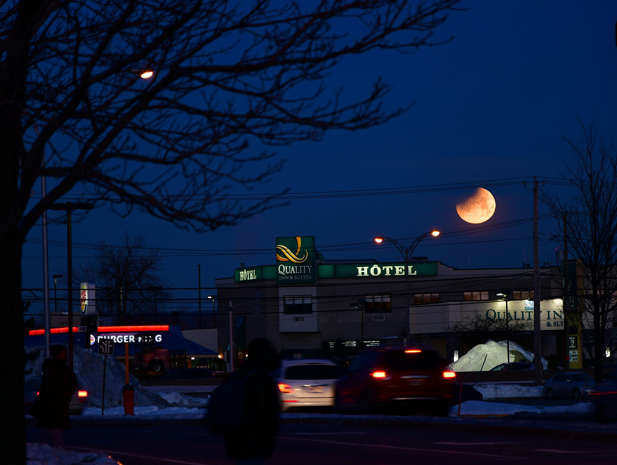 Nikon D7500 sample photo. Super bloody moon  photography