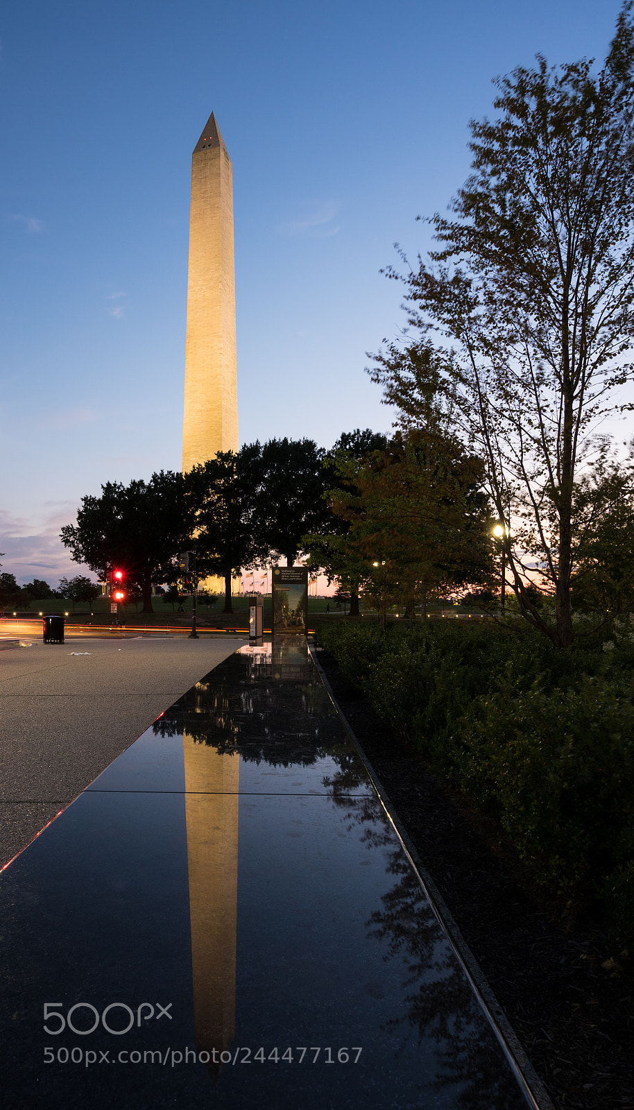 Sony a7R II sample photo. Reflection of washington monument photography