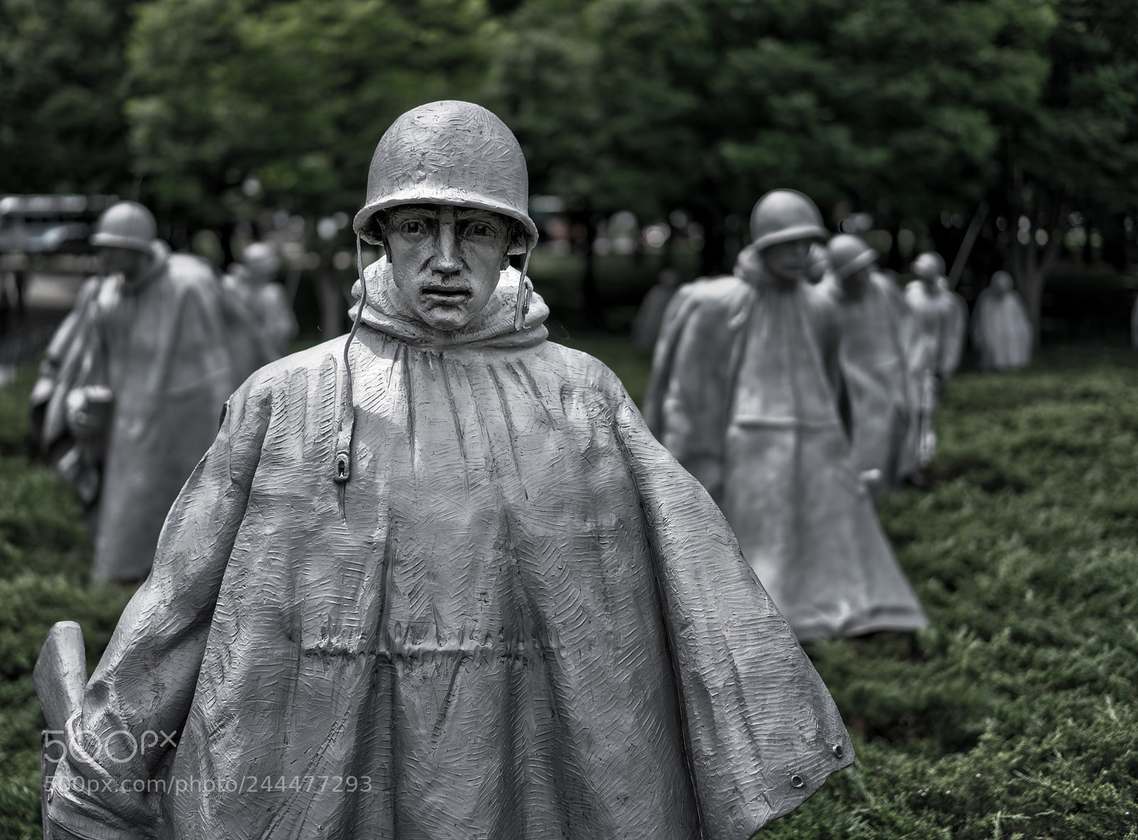 Sony a7R II sample photo. Detail of soldier in photography