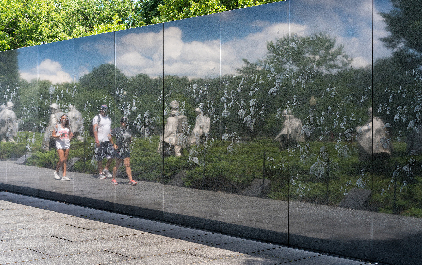 Sony a7R II sample photo. Reflections of tourists in photography