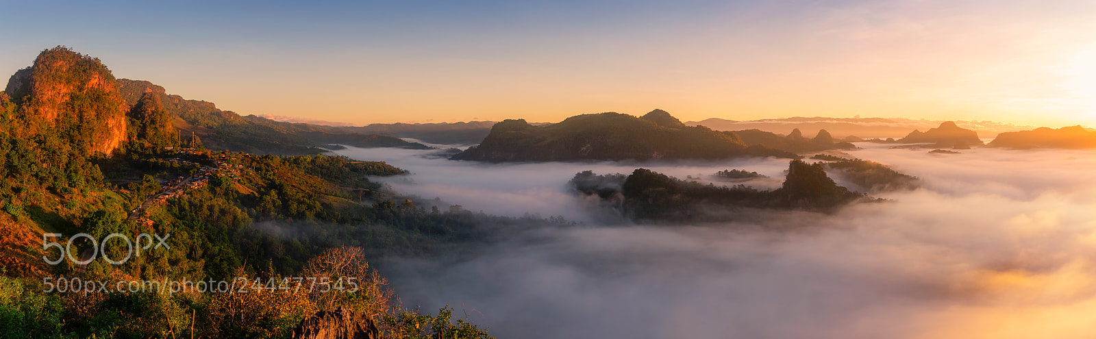 Pentax K-3 II sample photo. Panoramic mountain landscape and photography