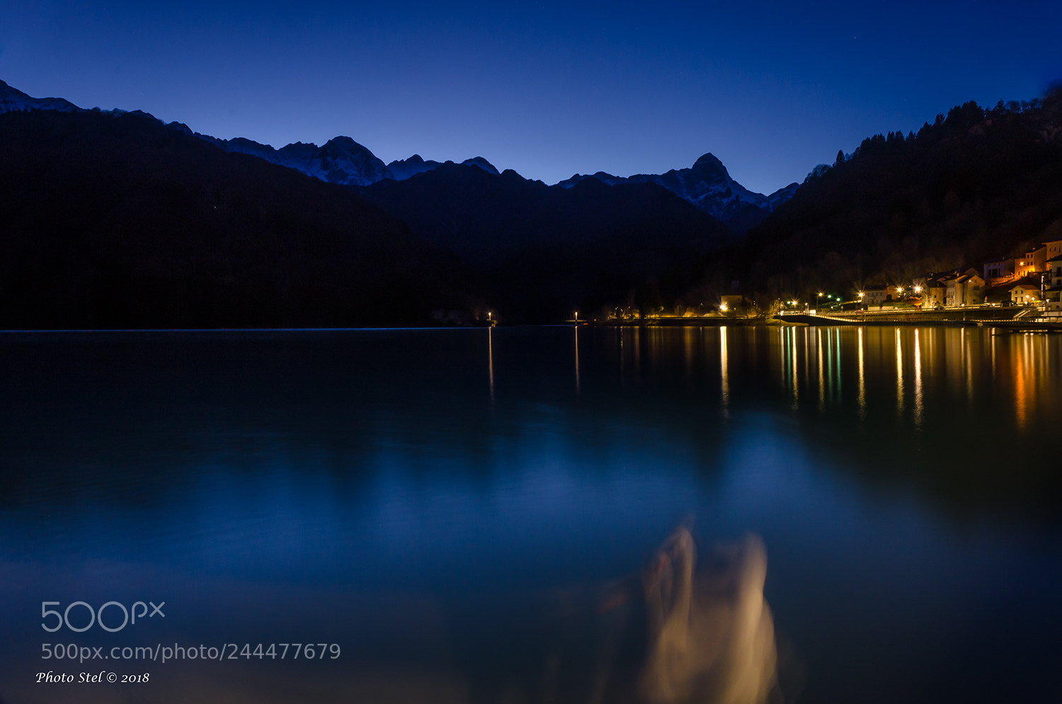 Nikon D5100 sample photo. Barcis by night photography