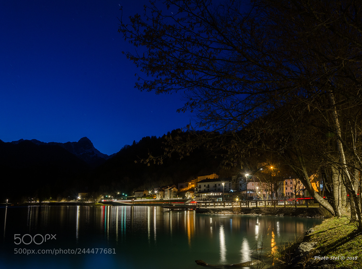 Nikon D5100 sample photo. Barcis by night photography