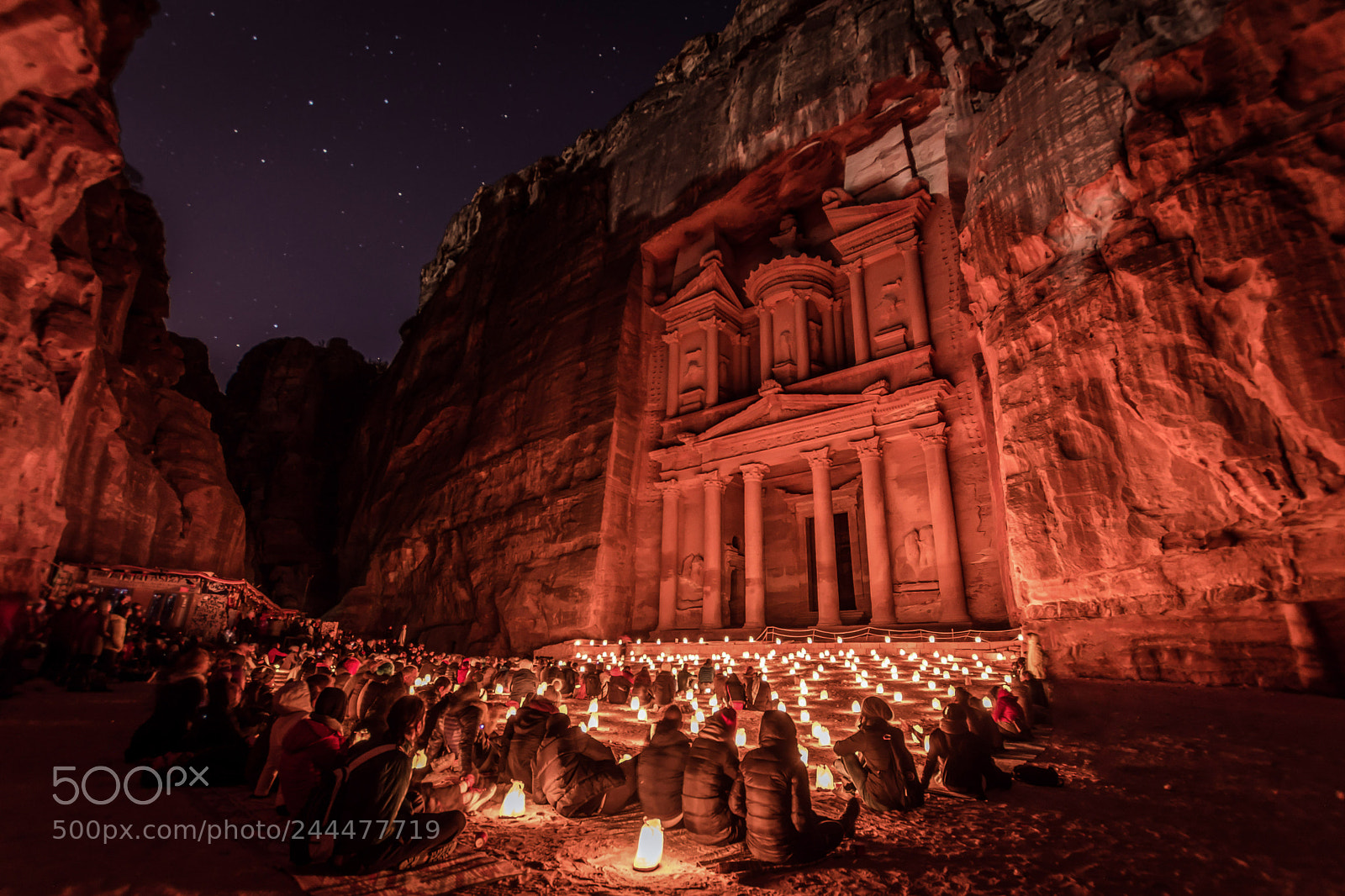 Nikon D7100 sample photo. Petra at night-petra photography