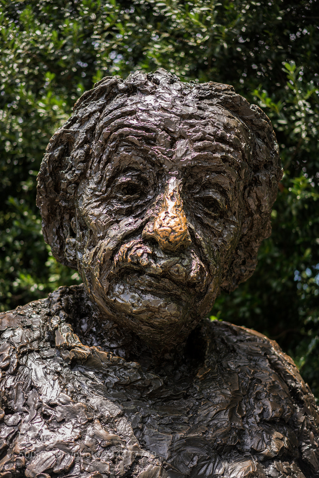 Sony a7R II sample photo. Statue of albert einstein photography