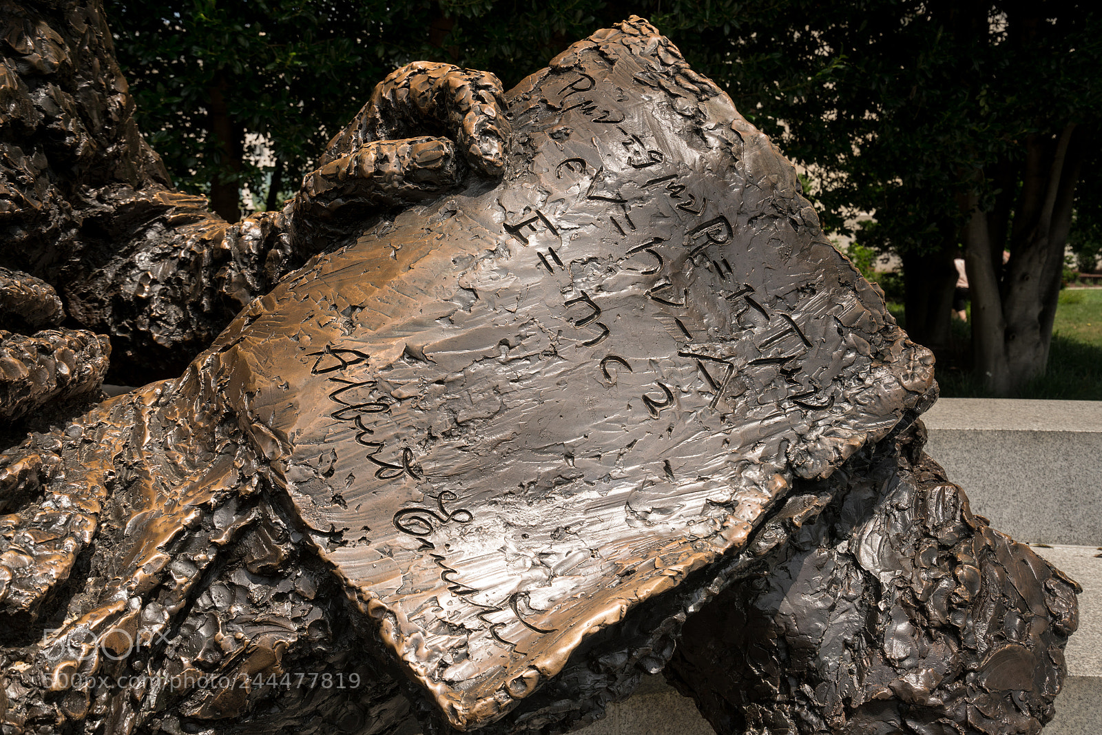 Sony a7R II sample photo. Detail of statue of photography