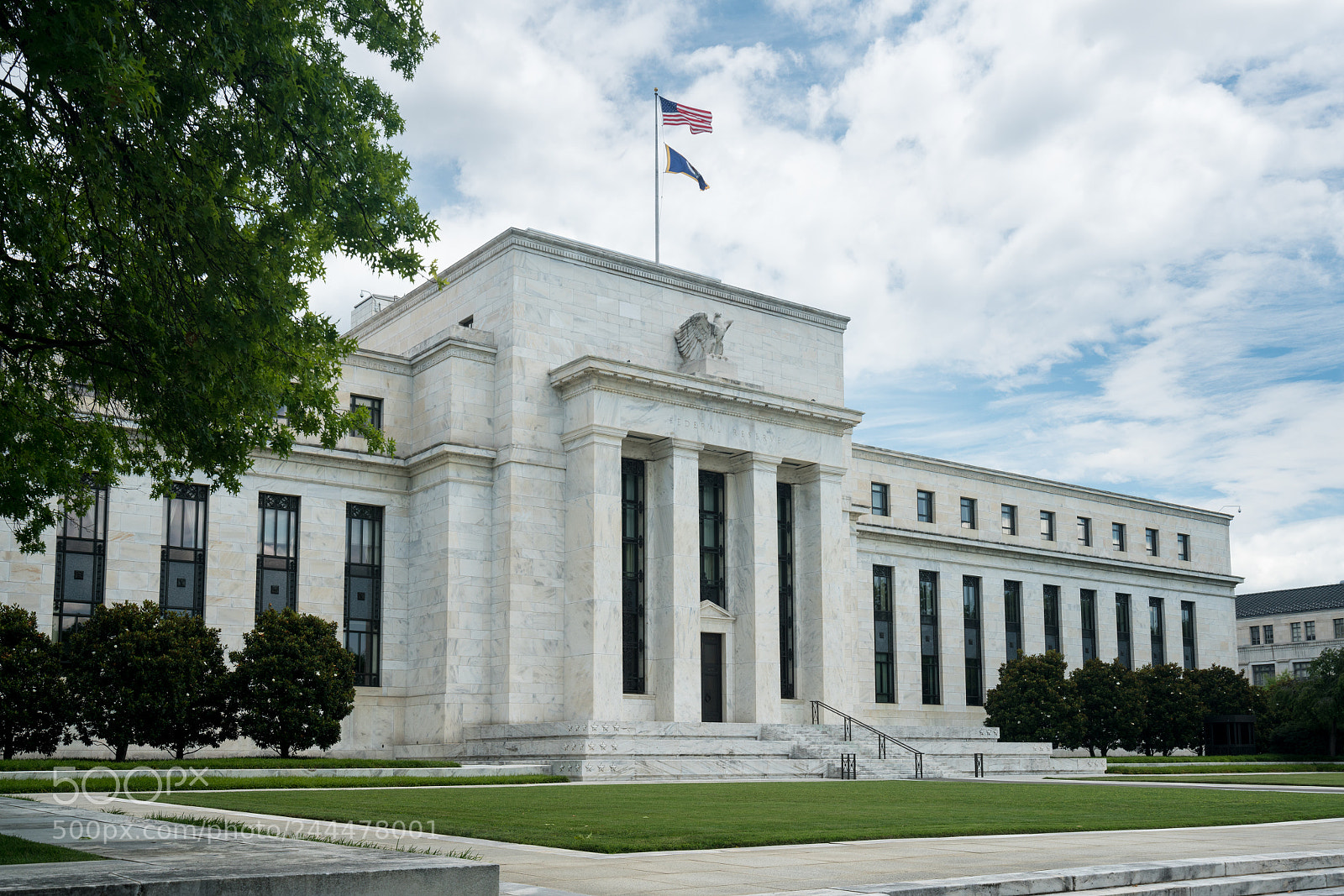 Sony a7R II sample photo. Federal reserve building hq photography