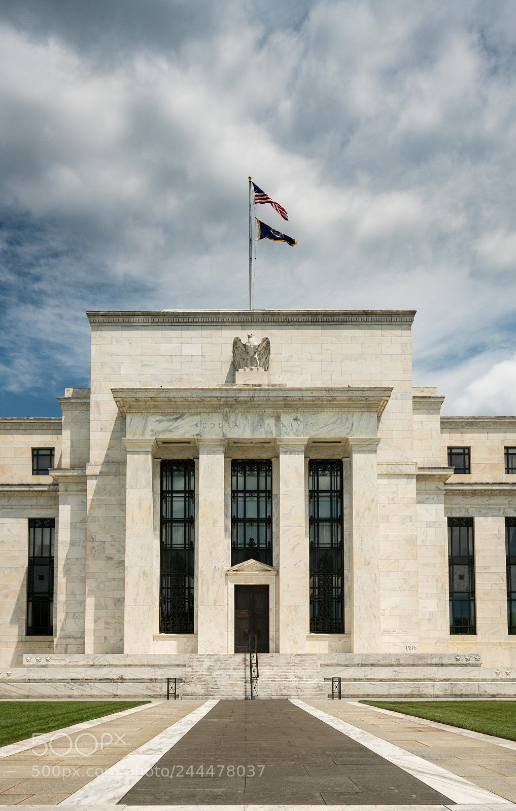 Sony a7R II sample photo. Federal reserve building hq photography
