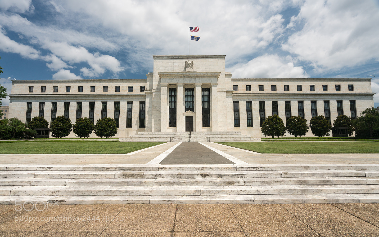 Sony a7R II sample photo. Federal reserve building hq photography
