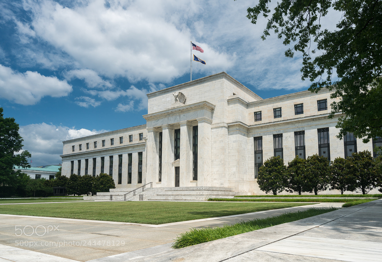 Sony a7R II sample photo. Federal reserve building hq photography