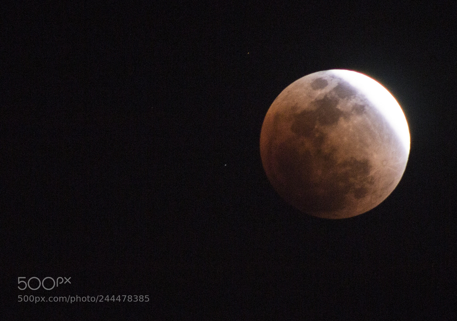 Canon EOS 70D sample photo. Lunar eclipse  photography