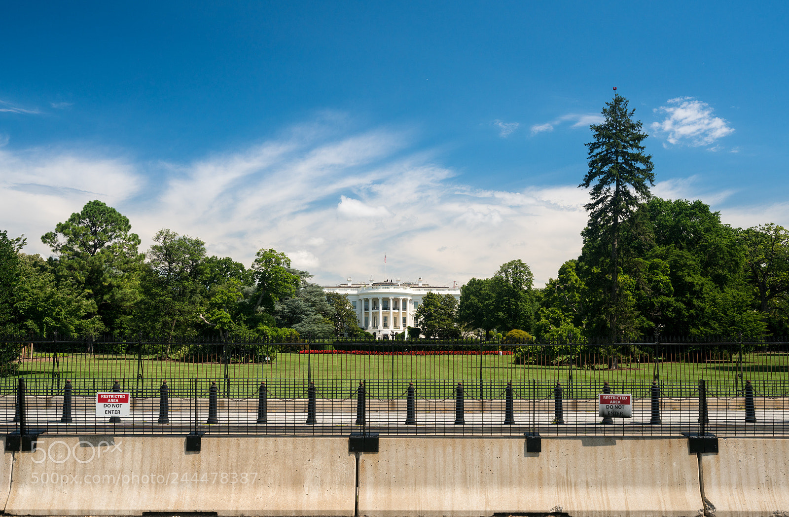 Sony a7R II sample photo. White house washington dc photography