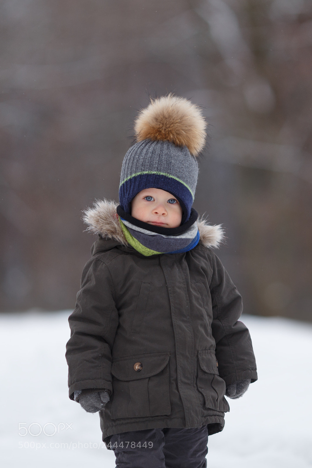 Canon EOS 6D sample photo. Frozen cute small boy photography