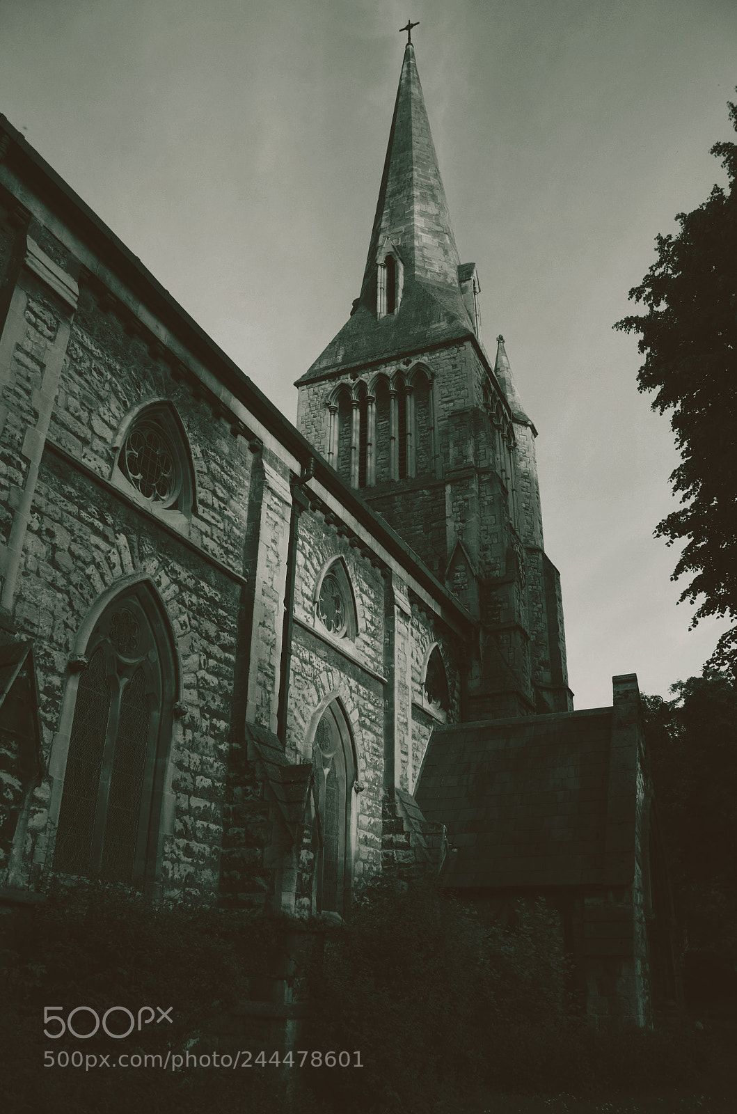Nikon D5100 sample photo. St. mark's church, camden photography