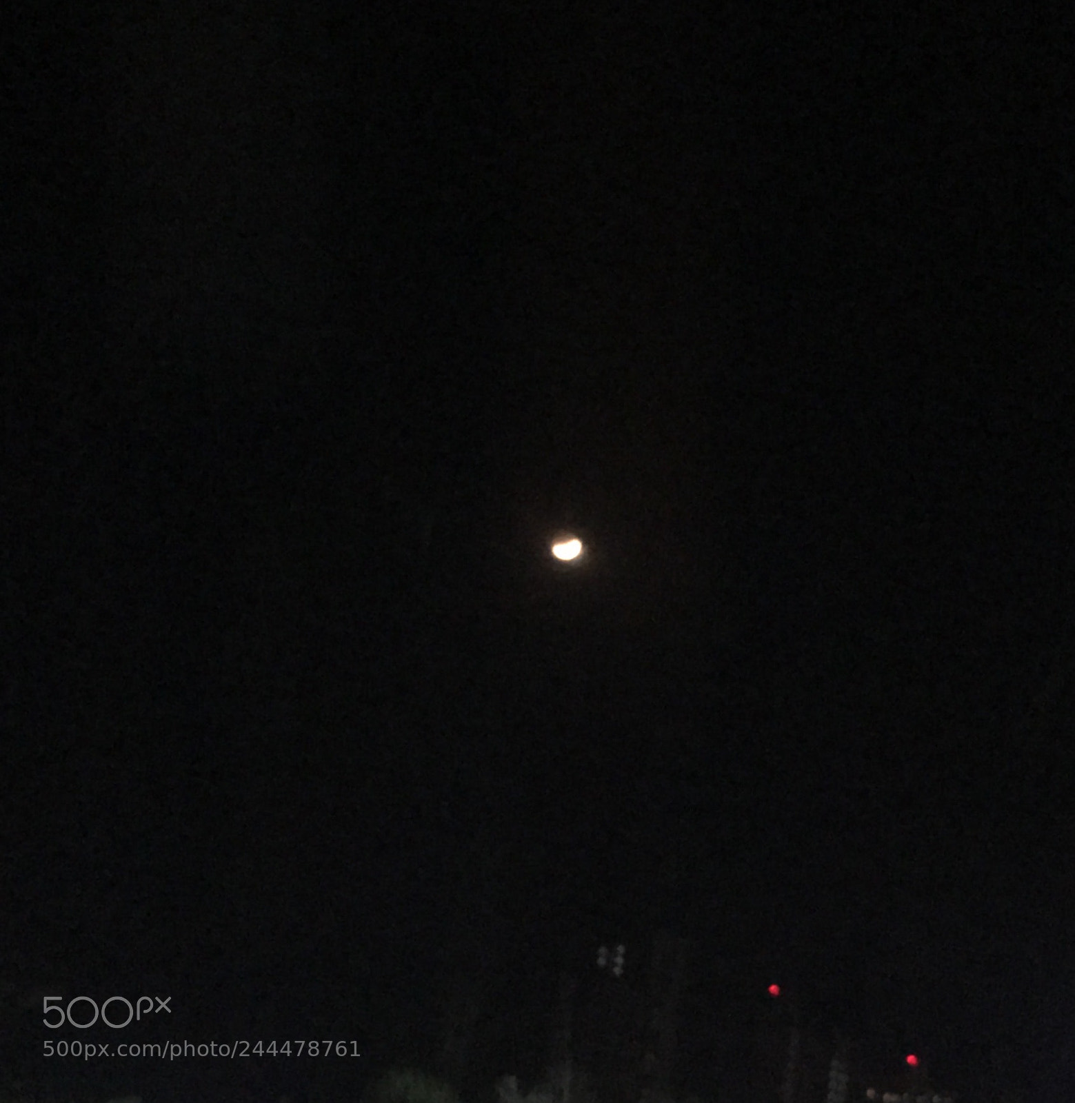 Apple iPhone 6s sample photo. Lunar eclipse photography
