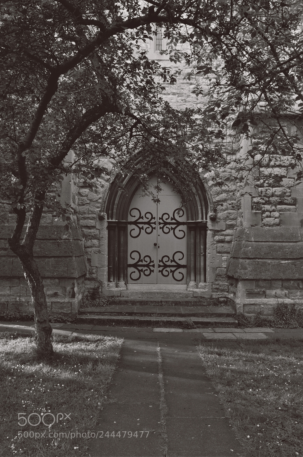 Nikon D5100 sample photo. Dark door photography