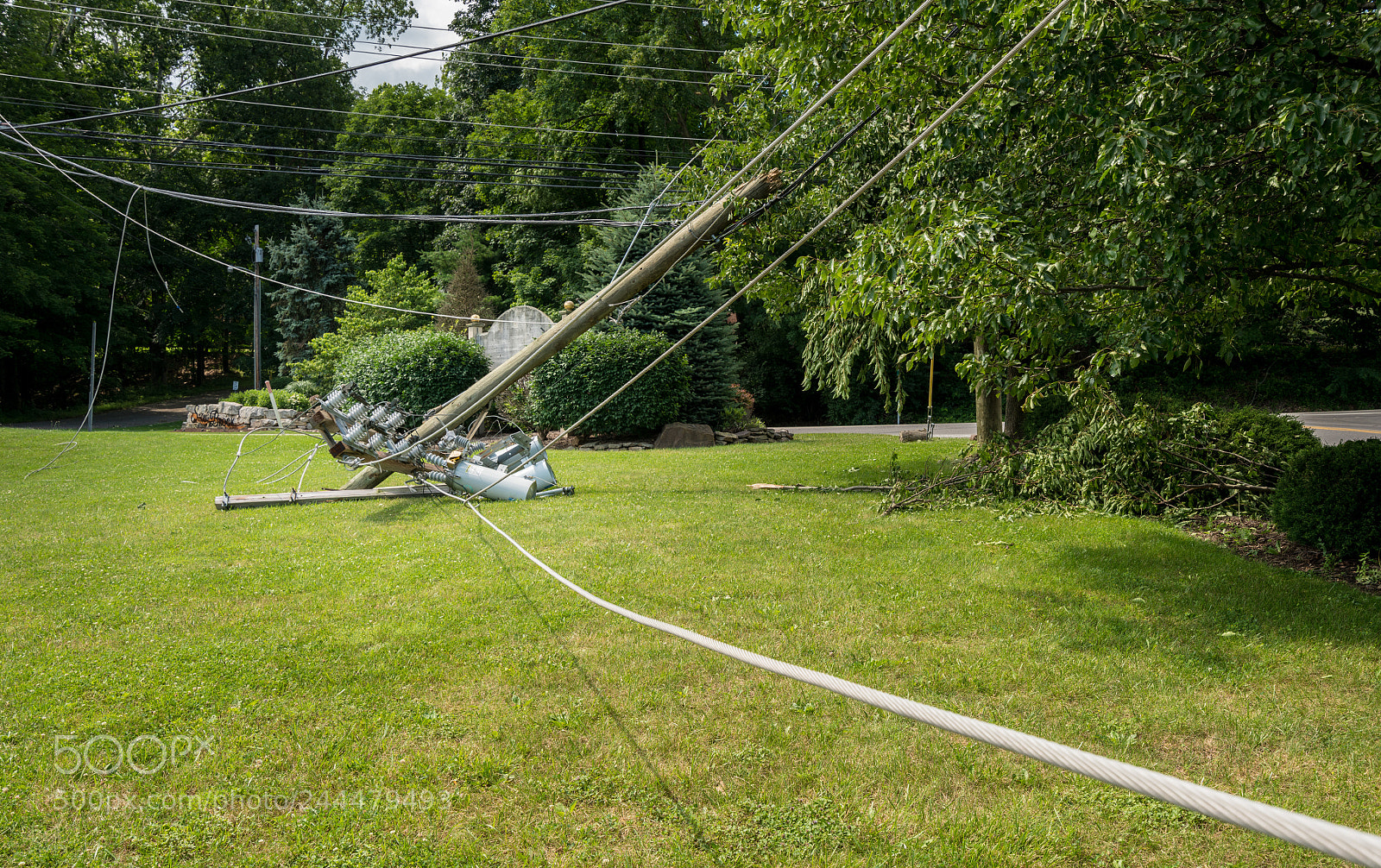 Sony a7R II sample photo. Snapped and downed power photography