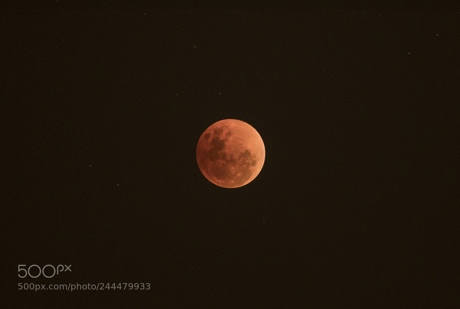 Canon EOS M5 sample photo. Red moon photography