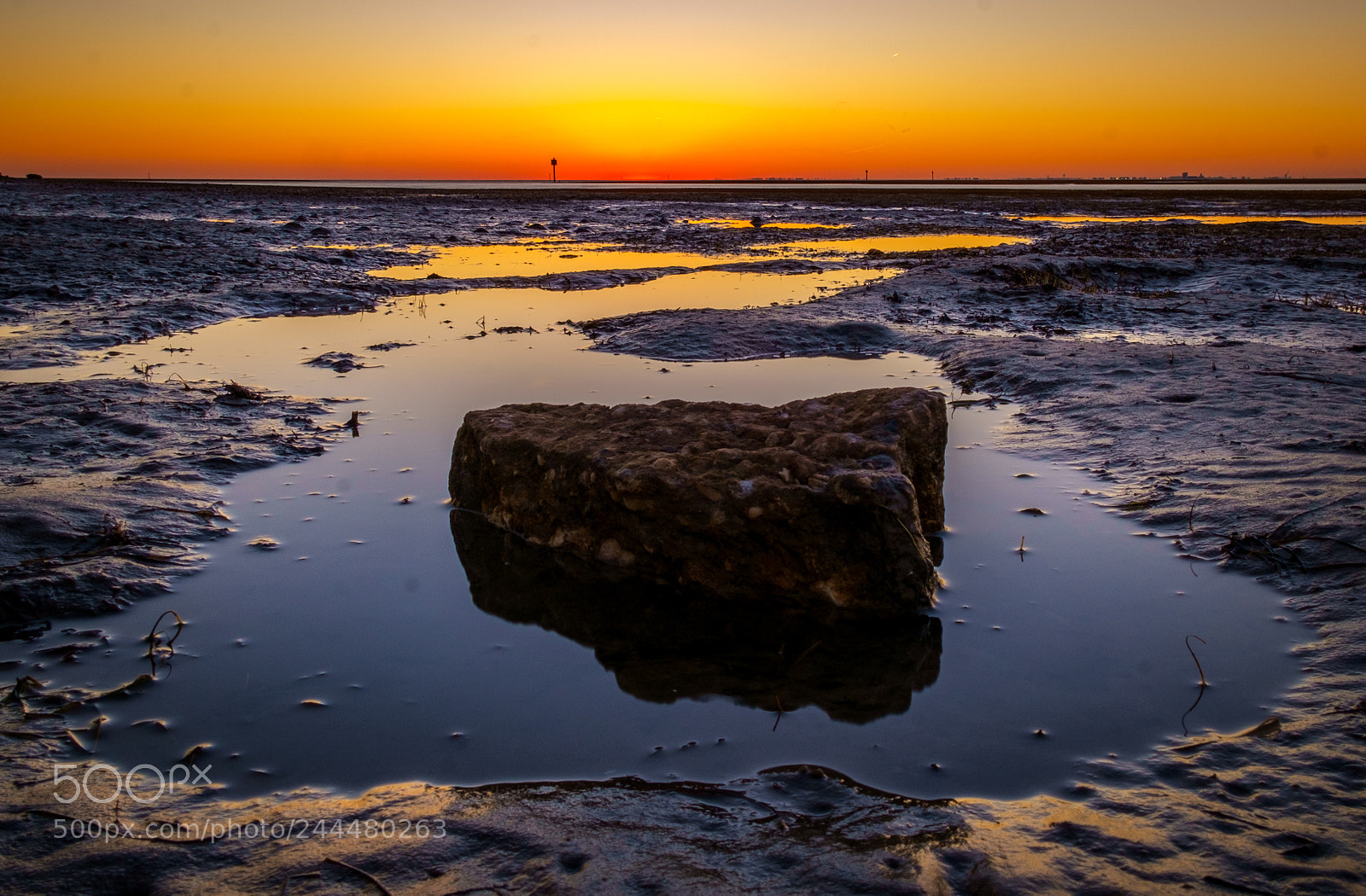 Fujifilm X-Pro1 sample photo. Sunrise in the tidal photography