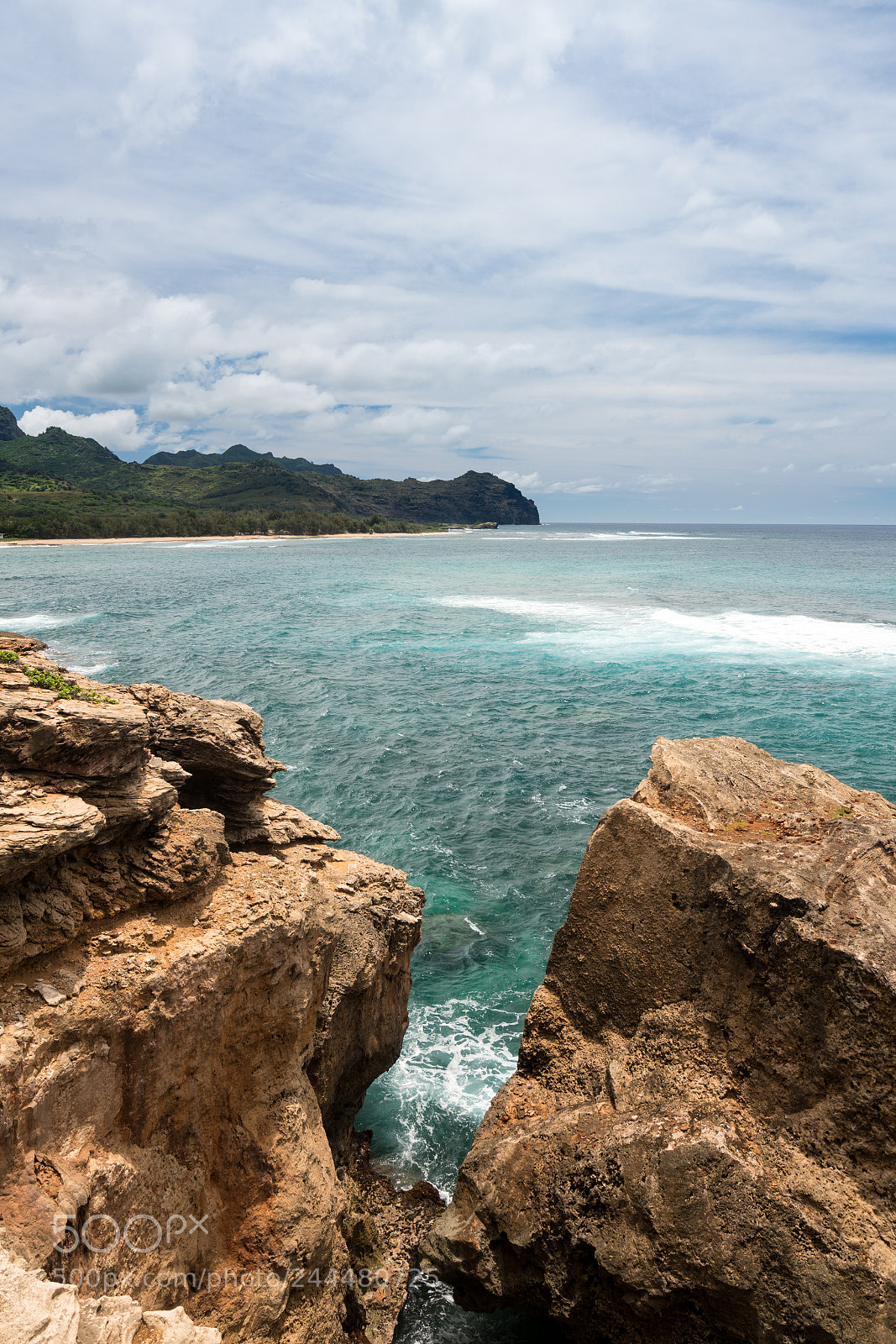 Sony a7R II sample photo. Maha'ulepu beach in kauai photography