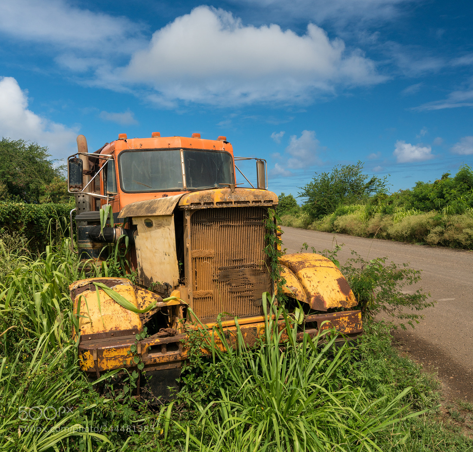Sony a7R II sample photo. Abandoned truck by old photography