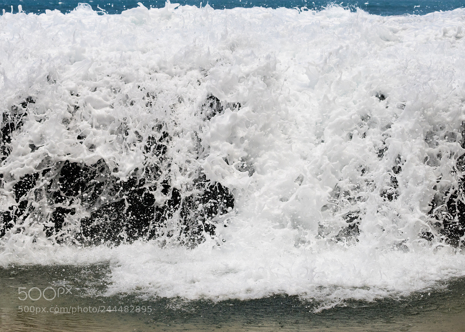 Sony a7R II sample photo. Frozen motion of ocean photography