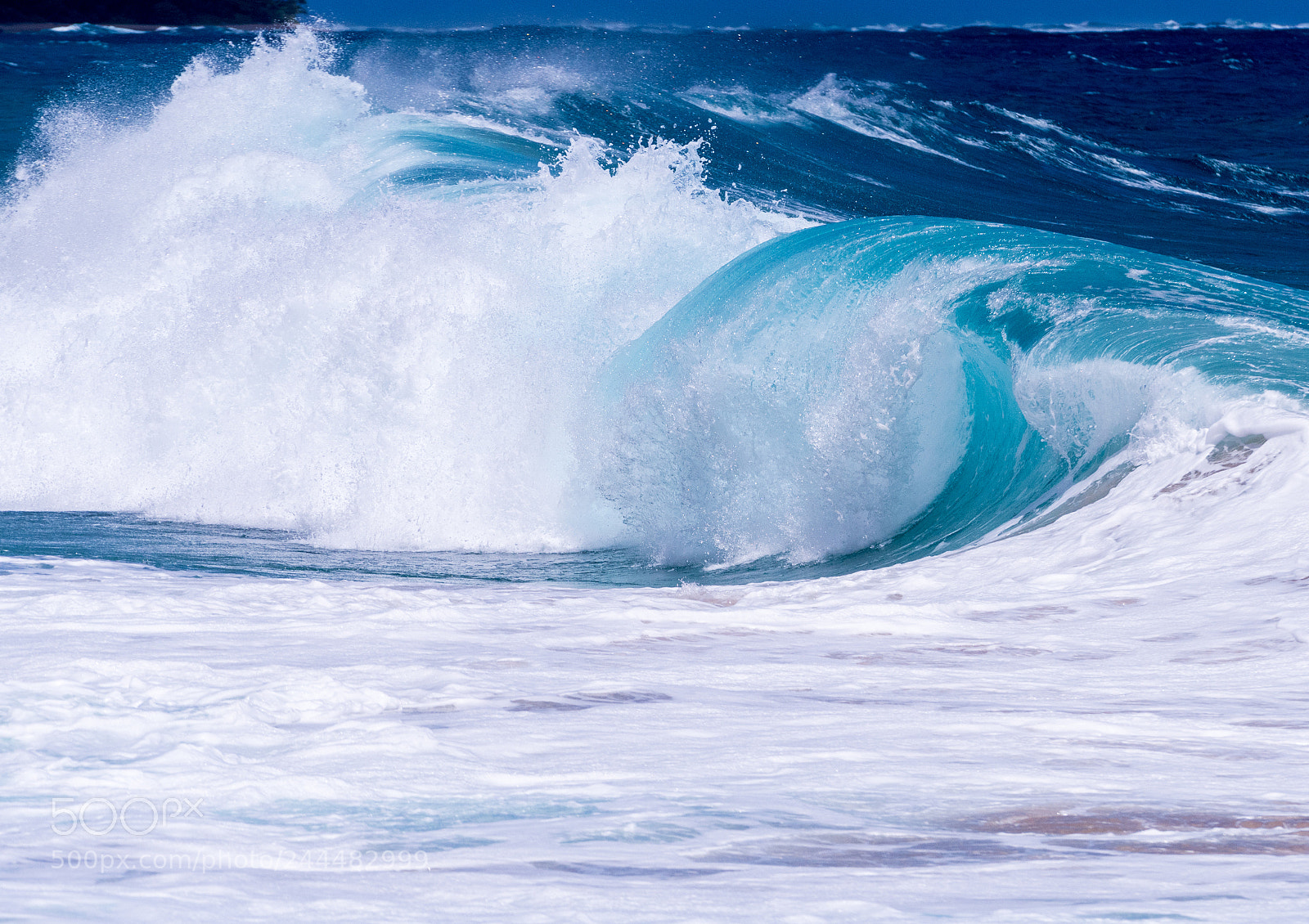 Sony a7R II sample photo. Frozen motion of ocean photography