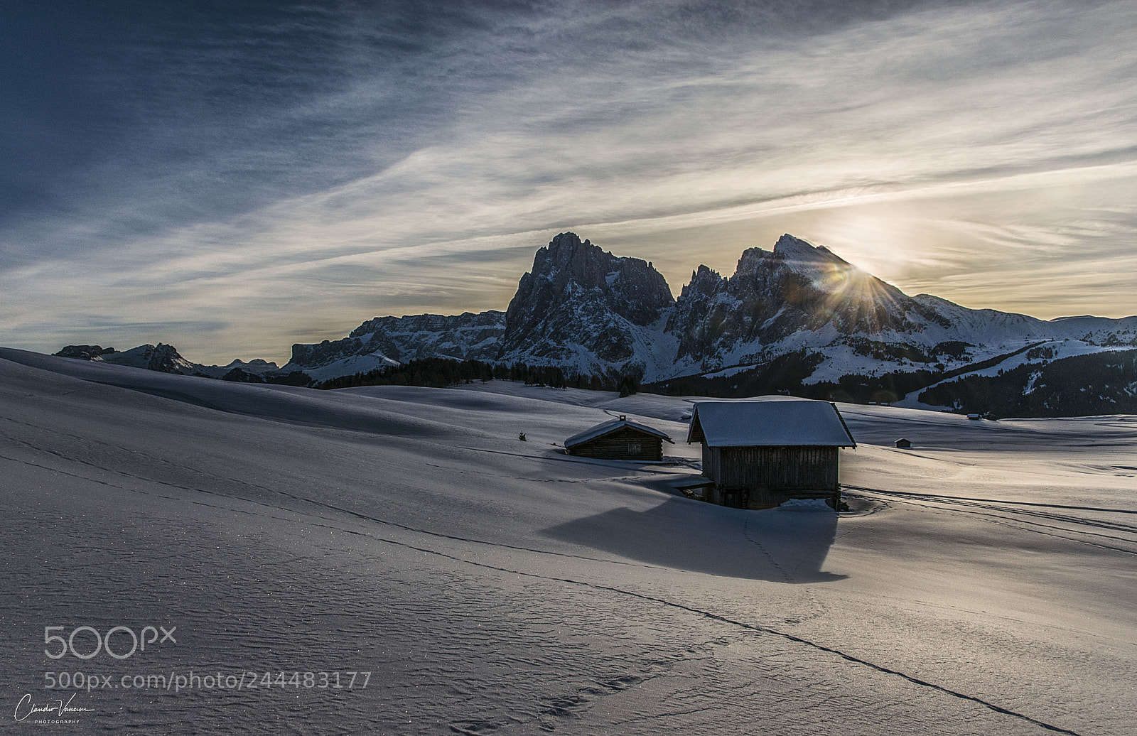 Nikon D5600 sample photo. Sunrise over the dolomites photography