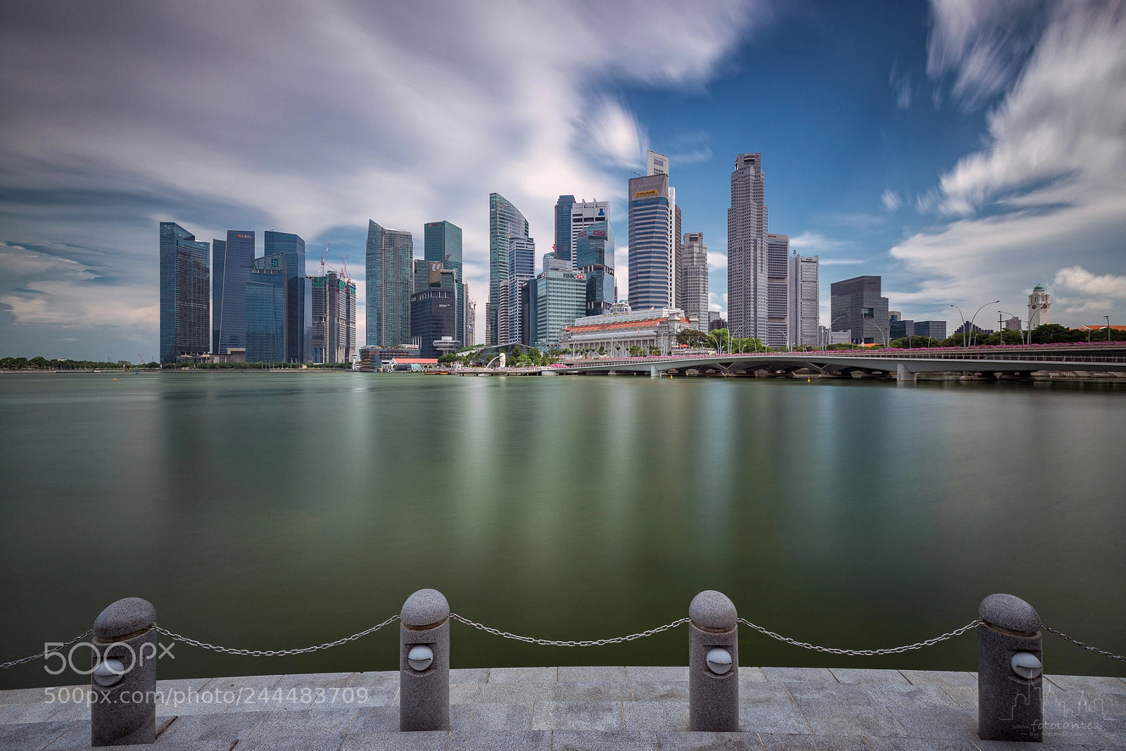 Canon EOS 6D sample photo. Singapore skyline photography
