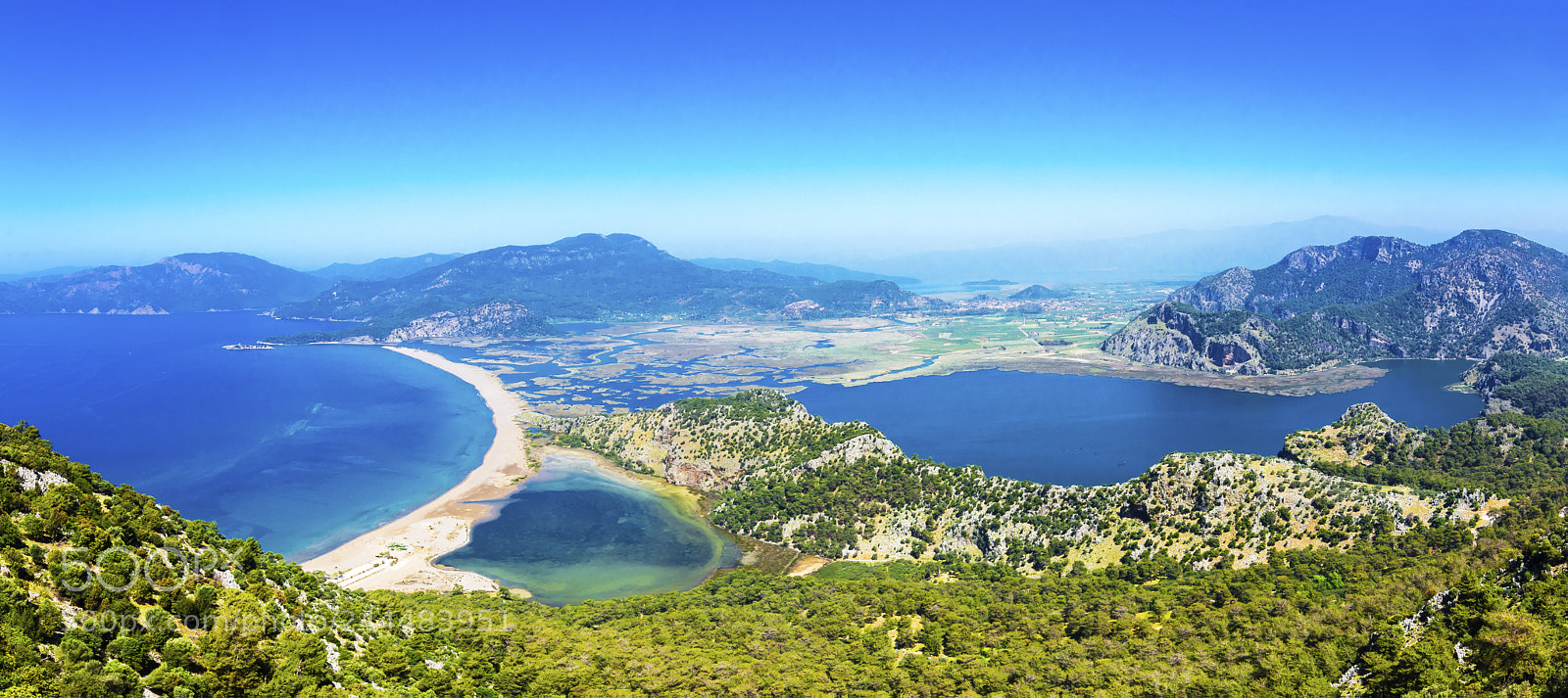 Nikon D7100 sample photo. Dalyan panorama photography