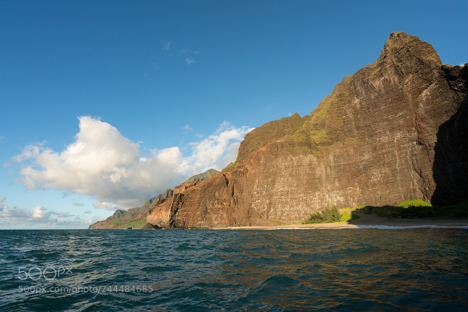 Sony a7R II sample photo. Na pali coastline taken photography