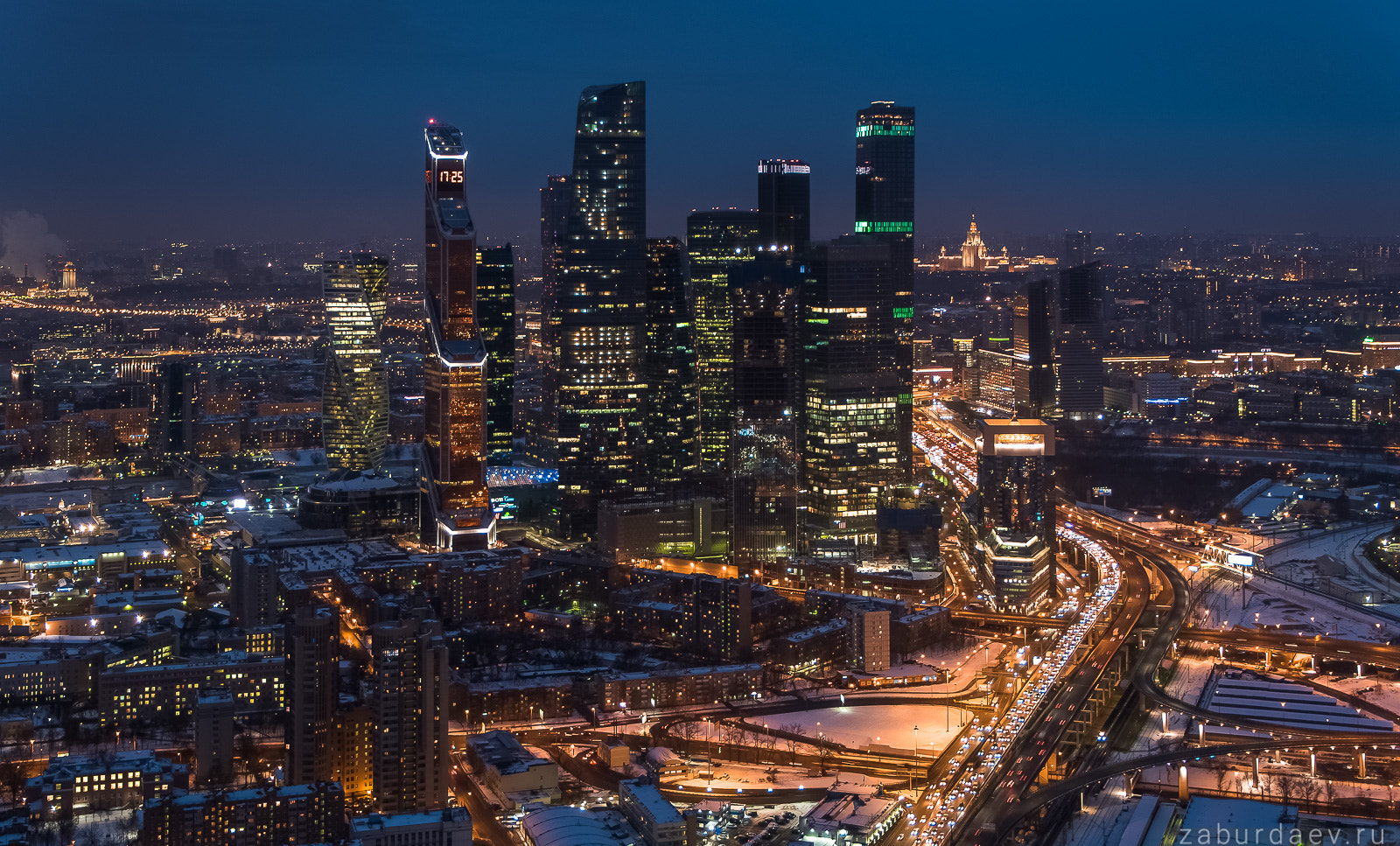 DJI FC6520 sample photo. Moscow international business center photography