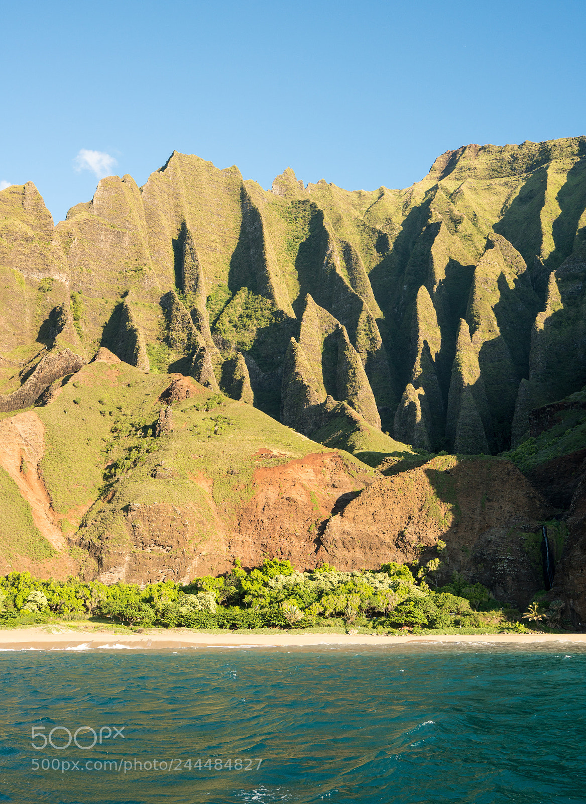 Sony a7R II sample photo. Na pali coastline taken photography