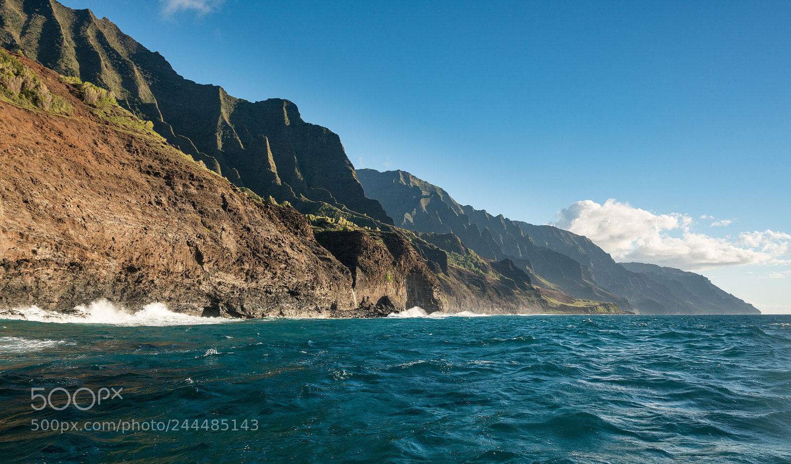Sony a7R II sample photo. Na pali coastline taken photography