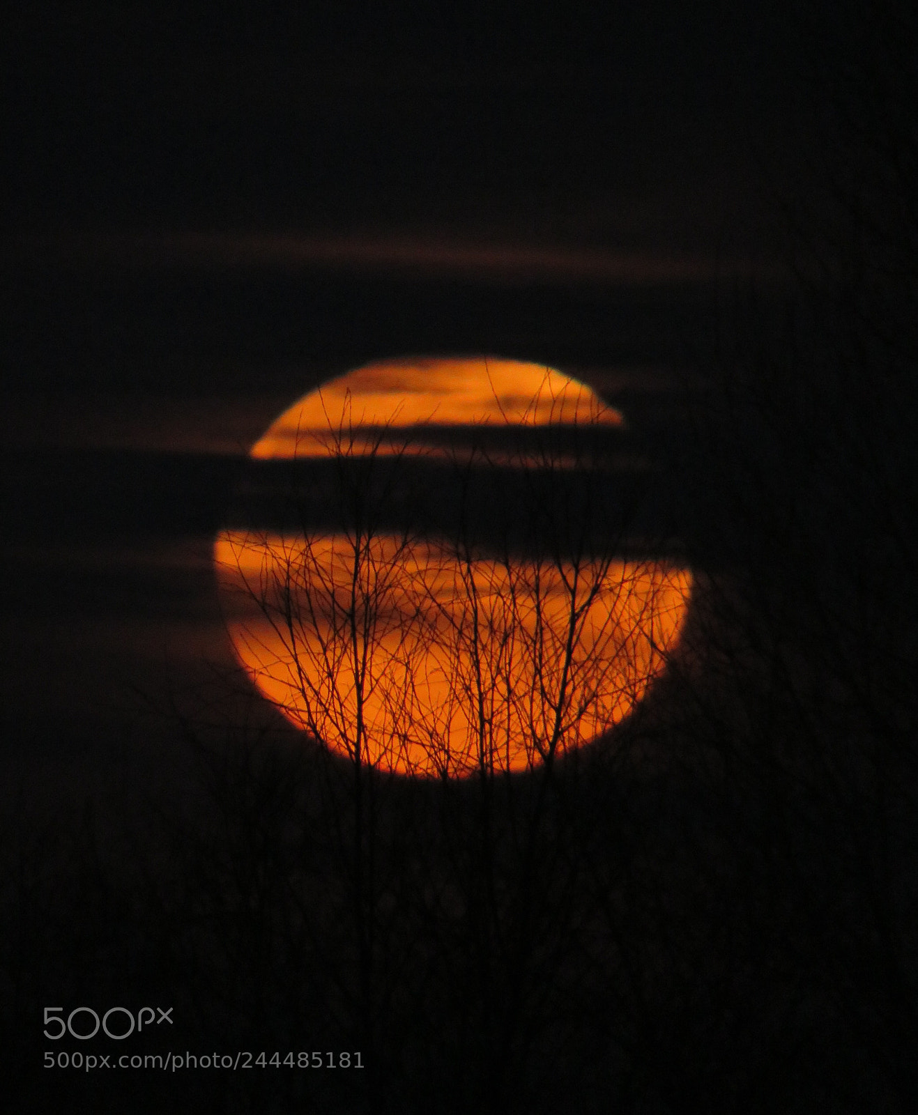 Canon PowerShot SX60 HS sample photo. Super moon, this morning ... photography