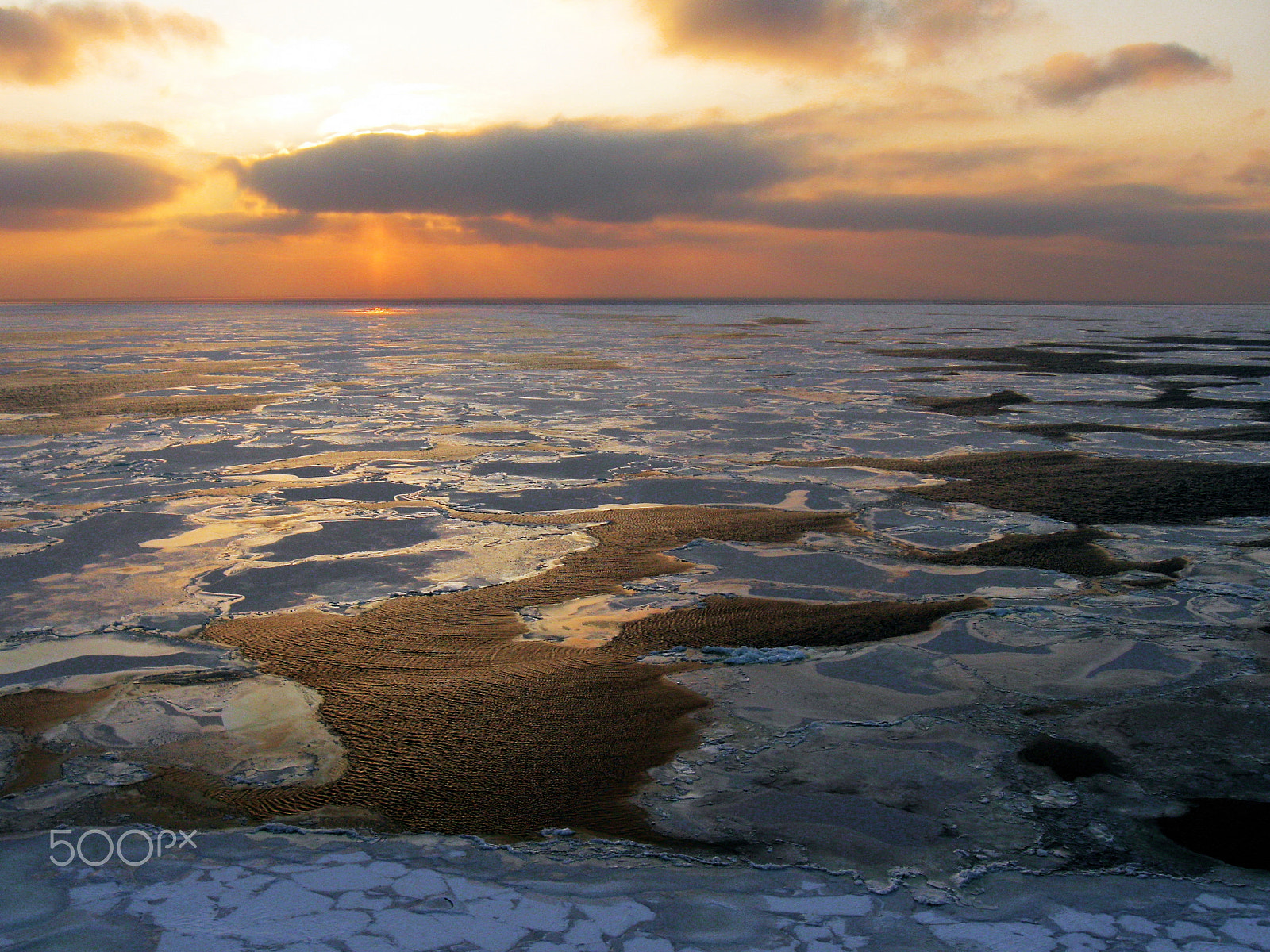 Canon PowerShot A590 IS sample photo. Ice photography