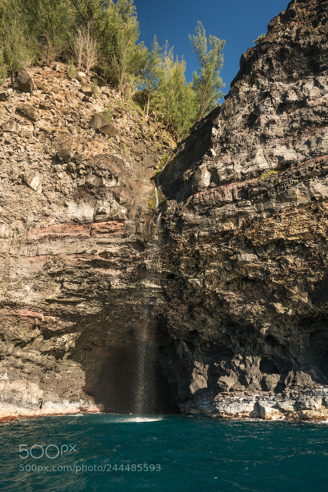 Sony a7R II sample photo. Na pali coastline taken photography