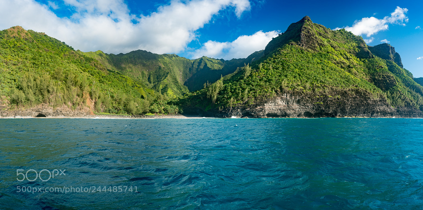 Sony a7R II sample photo. Na pali coastline taken photography