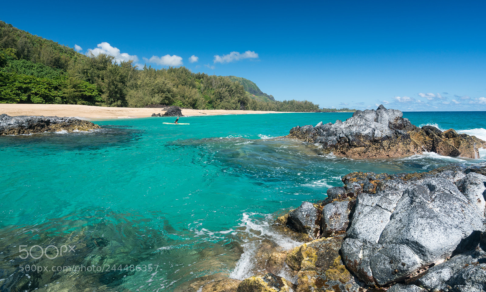 Sony a7R II sample photo. Lumahai beach kauai with photography