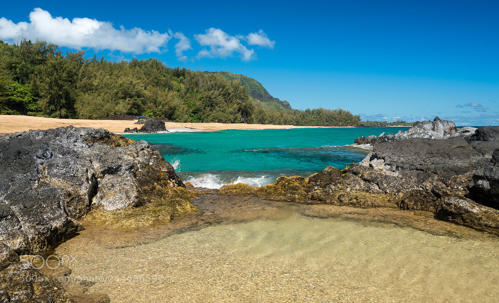 Sony a7R II sample photo. Lumahai beach kauai with photography