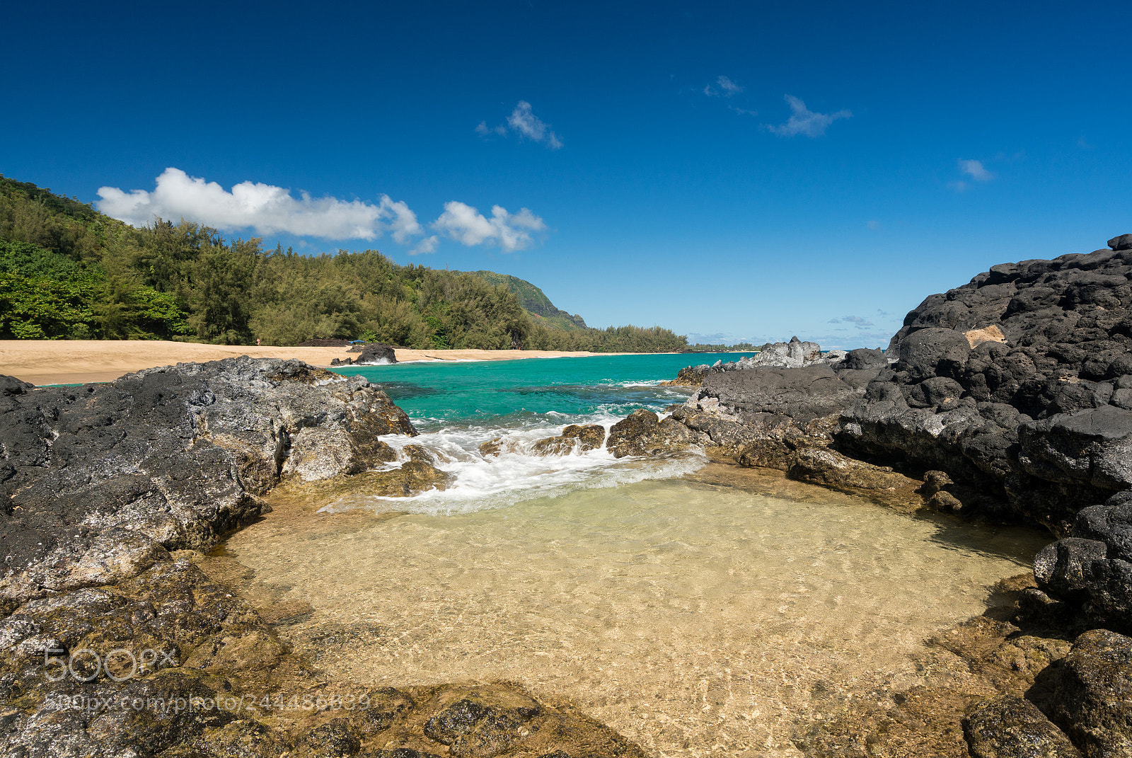 Sony a7R II sample photo. Lumahai beach kauai with photography