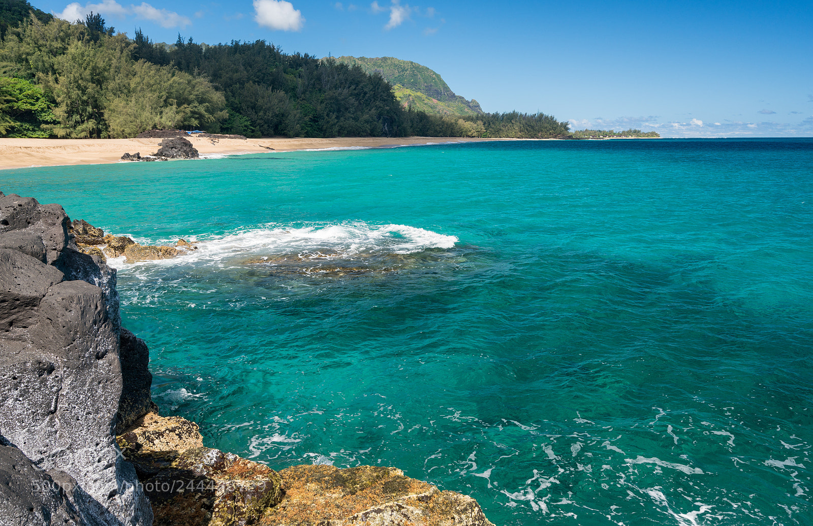 Sony a7R II sample photo. Lumahai beach kauai with photography