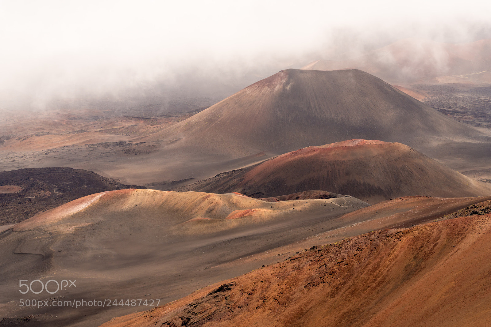 Sony a7R II sample photo. View into crater at photography